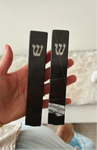 Port Laurent marble mezuzah with engraved shin