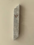 Assymetrical Skyros grey + bronze Mezuzah